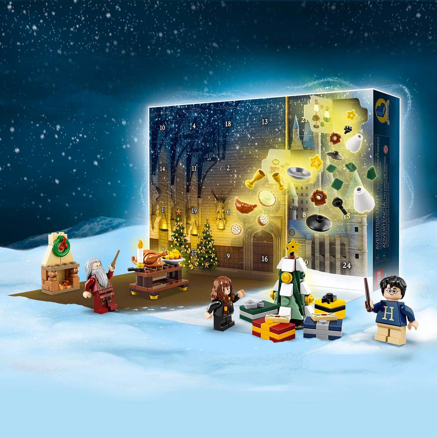 Immagini Natalizie Harry Potter.Harry Potter Pronti A Vivere Un Natale Magico Ecco Il Calendario Dell Avvento Lego Fusco News